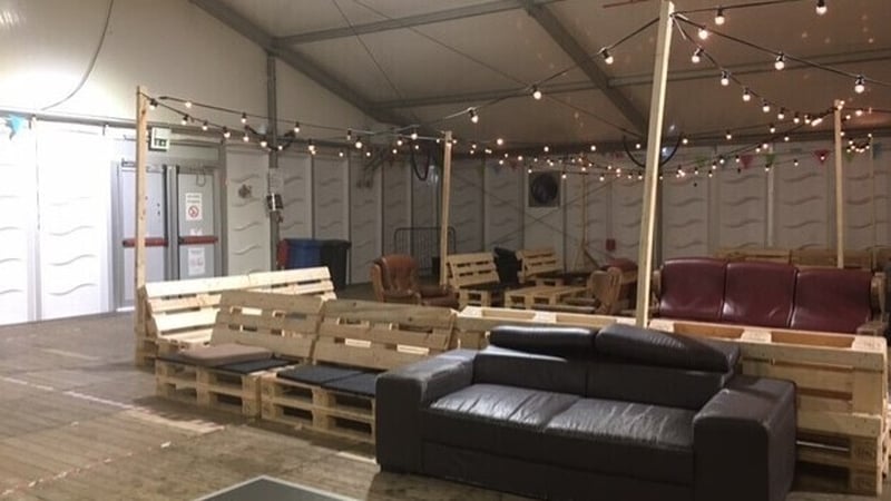 Some of the facilities on offer in the container villages in Belgium