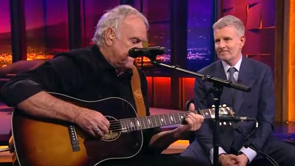 Ralph McTell was among Patrick Kielty's guests on Friday's Late Late Show