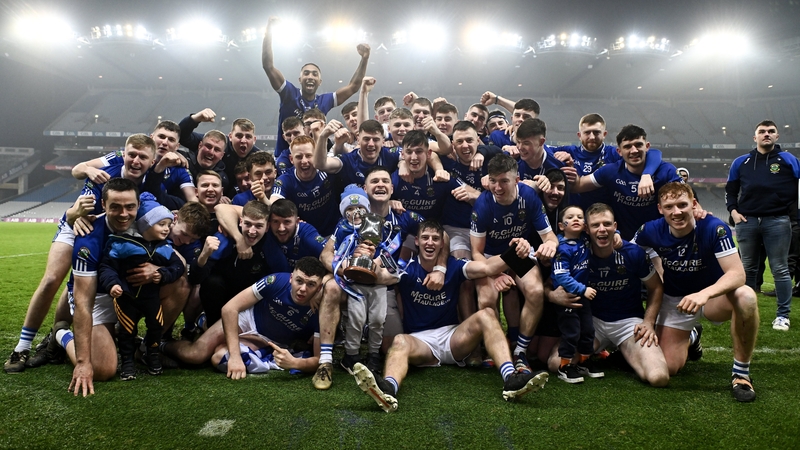 Thomastown players celebrate intermediate final glory against Castlelyons