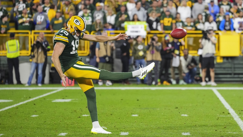 Irish-born punter Daniel Whelan will be in action for the Green Bay Packers at AT&T Stadium in Arlington