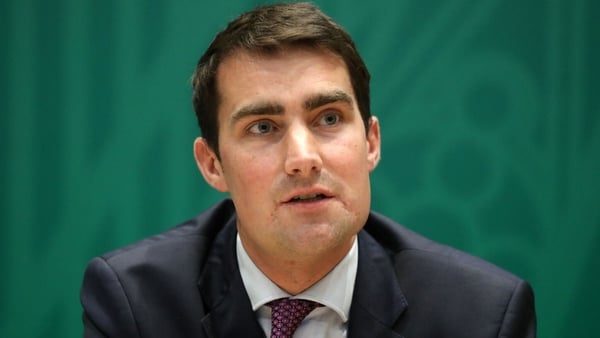 Jack Chambers, Minister for Finance.