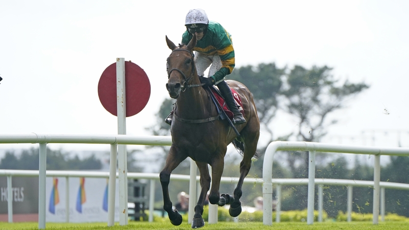 Mystical Power gave Willie Mullins a 10th win in the Moscow Flyer Novice Hurdle