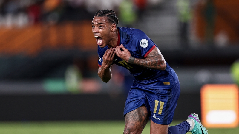 Cape Verde's Rodrigues celebrates scoring late winner