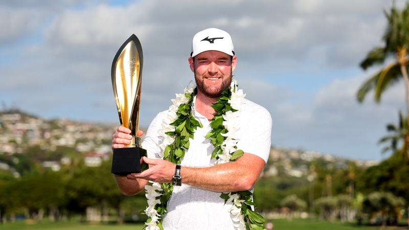 Grayson Murray with the Sony Open title