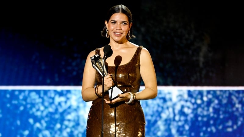 America Ferrera delivers moving speech as she collects SeeHer award