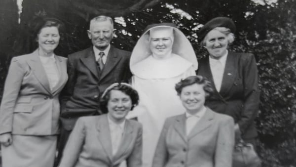 Dominican nun Sr Marian O Sullivan with her family