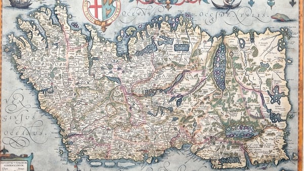 One of the maps collected by Andrew Bonar Law, which forms part of the collection