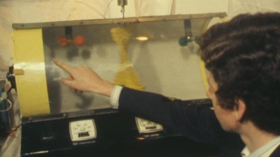 16 year old Patrick Grady wins second prize at the Young Scientist Exhibition, 1979