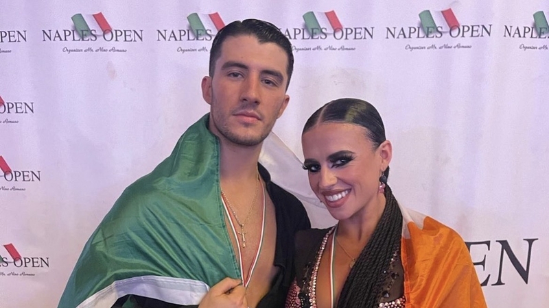 New Dancing with the Stars pro dancers Montel Hewson and Jillian Bromwich, image credit: @jillian_bromwich/Instagram