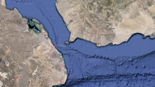 Ships have been advised to avoid Bab al-Mandeb Strait (Pic: Google Maps)
