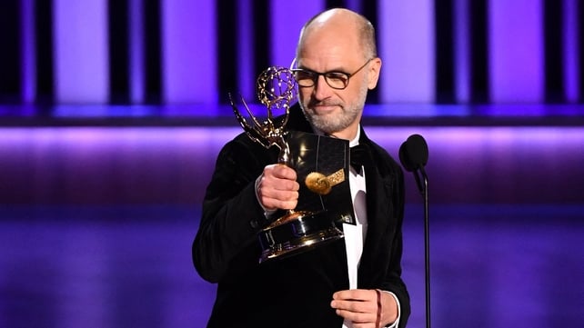 Jesse Armstrong wins Writing for a Drama Series for Succession