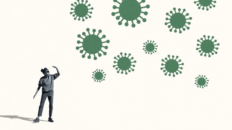 There's no reason why you can't come down with strep throat at the same time as when you have a cold. Photo: Getty Images