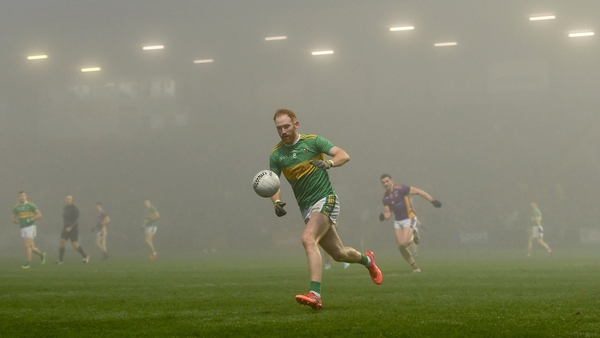'The first half was actually fine, you could see better on the pitch than what the media and stand could see'