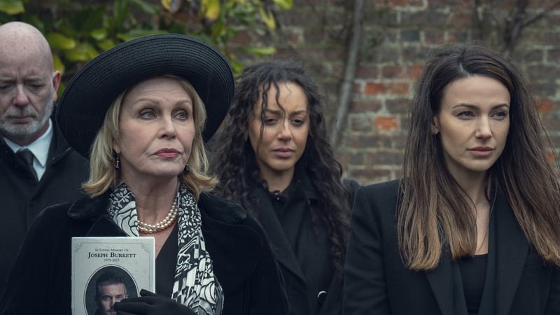 Lumley stars as Burkett family matriarch Judith alongside show lead Michelle Keegan [Photo: Vishal Sharma/Netflix]