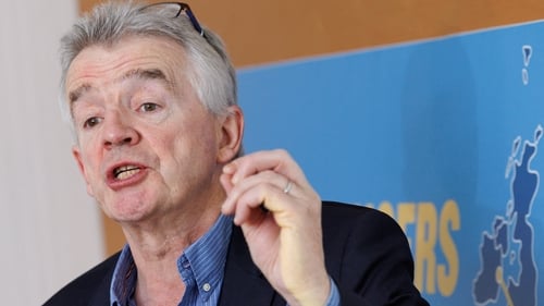 Ryanair group CEO Michael O'Leary