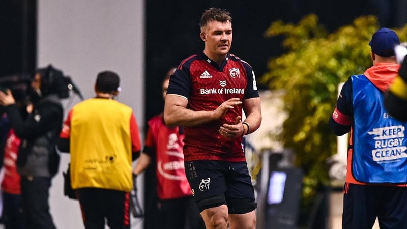 O'Mahony returned from a shoulder injury in last Saturday's win against Toulon