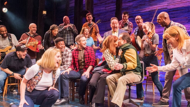 The cast of Come From Away