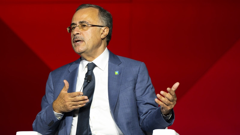 Amin Nasser, the CEO of Saudi Aramco, is in Davos this week