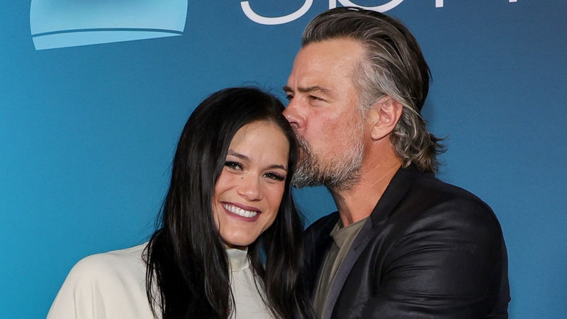 Audra Mari and Josh Duhamel - The couple revealed the arrival of their first child together with a post on Instagram