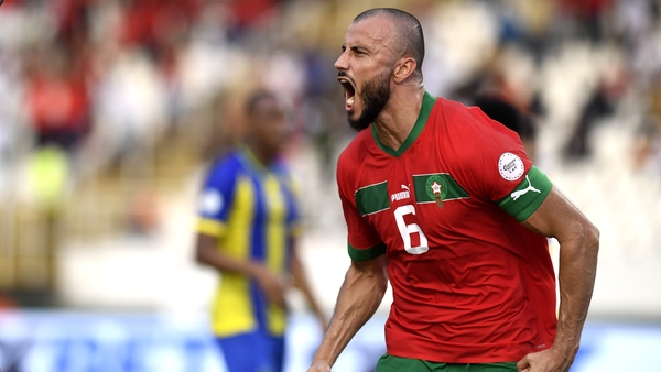 Romain Saiss opened the scoring for Morocco