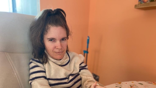 Elitsa Borisova says a person with a disability just can't compete in the rental market