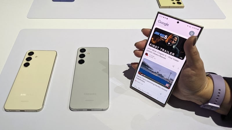 The new phones will have two-way voice translation in real-time of a live phone call