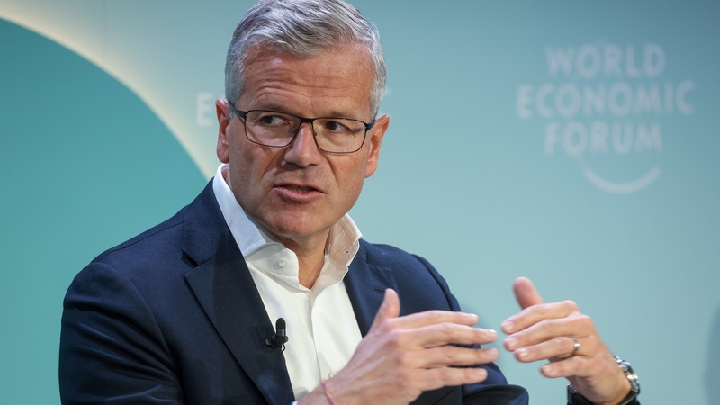 Maersk CEO Vincent Clerc is attending Davos this week