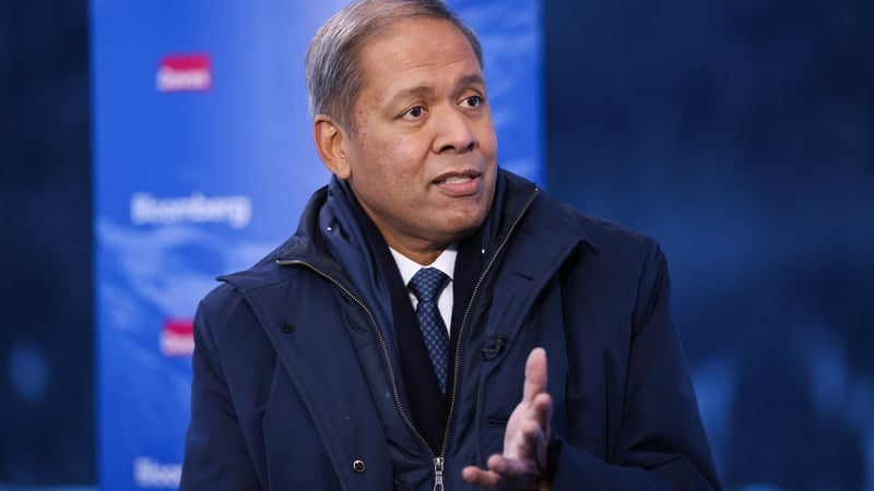 CS Venkatakrishnan, CEO of Barclays, was one of the bankers involved in the Davos gathering
