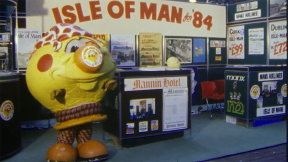 The seventh annual Holiday nd Leisure Fair at the RDS in 1984.