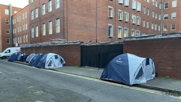 The Dublin Region Homeless Executive's extreme weather protocol is currently in place