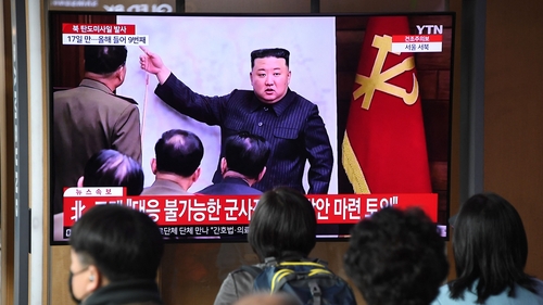 North Korean leader Kim Jong Un last week declared the South his country's 'principal enemy' (Pic: File image)
