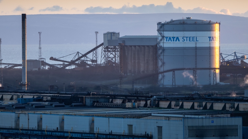 Most of the Tata Steel job losses will be at Port Talbot in south Wales