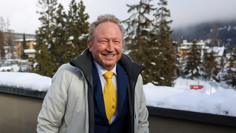 Andrew Forrest, chairman of Fortescue Metals Group, is attending Davos 2024