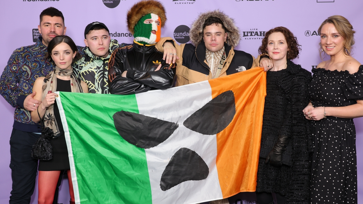 Kneecap ag Sundance - Máire Bhreathnach