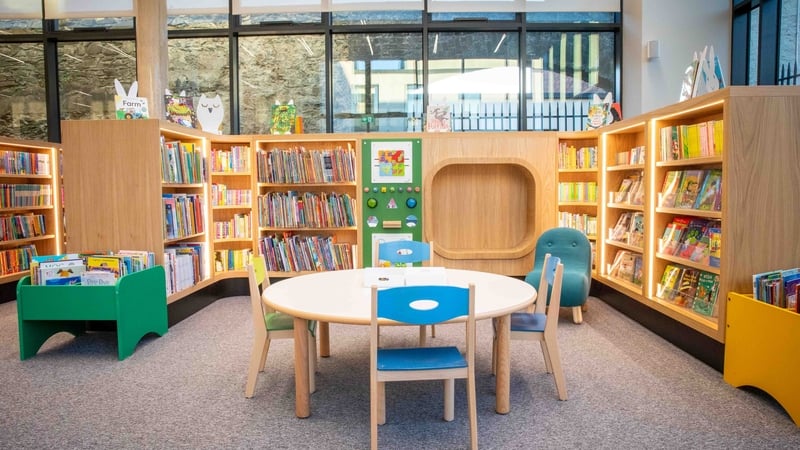A comprehensive children's library will provide a range of activities