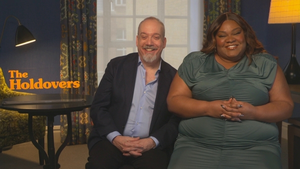 Paul Giamatti and Da'Vine Joy Randoilph are Oscar-nominated for their performances in The Holdovers