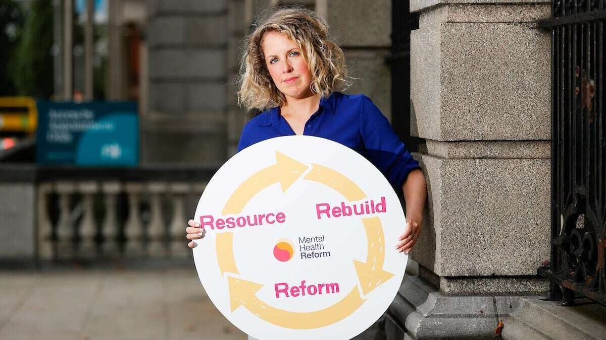 Fiona Nic Giolla Chomhaill - Príomh Fheidhmeannach na heagraíochta Athchoiriú Meabharshláinte.