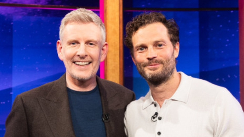 The best of friends - Patrick Kielty and Jamie Dornan on Friday's Late Late Show