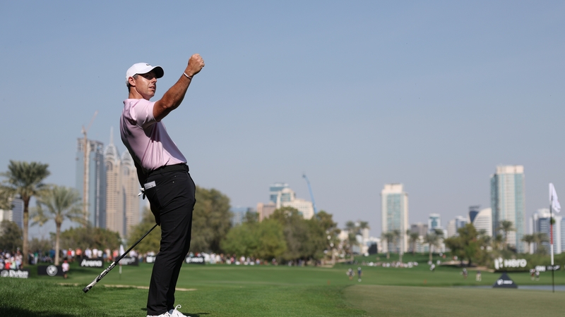 Rory McIlroy rocketed up the leaderboard in round three