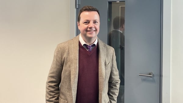 Oliver Callan (pictured) was a guest on today's Brendan O'Connor show