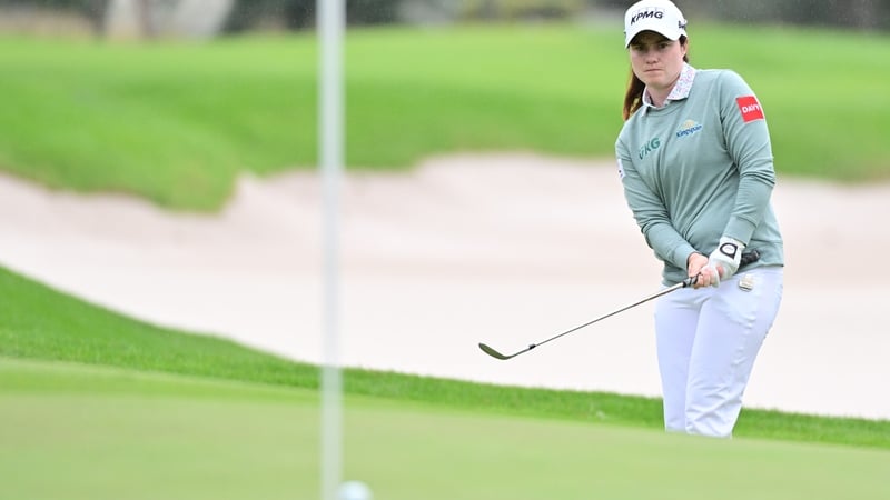 Maguire made a slow start on Saturday but battled back to remain level par overall