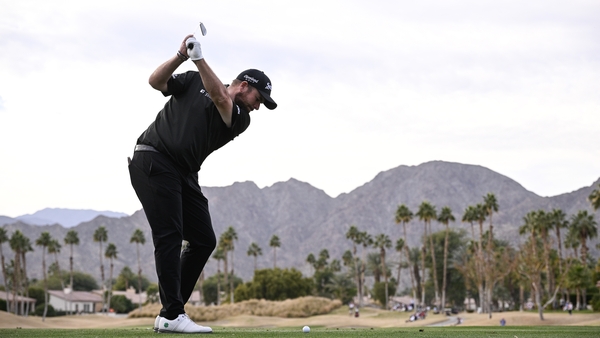 Shane Lowry on course at La Quinta