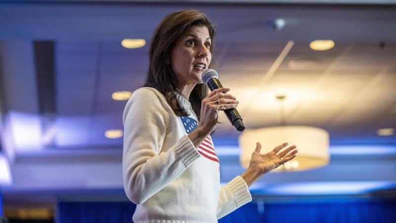 Nikki Haley is Donald Trump's top rival in the New Hampshire contest