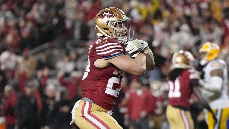 Christian McCaffrey was the hero for the San Francisco 49ers