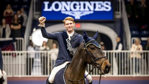 Daniel Coyle continued a fine run for Irish equestrian