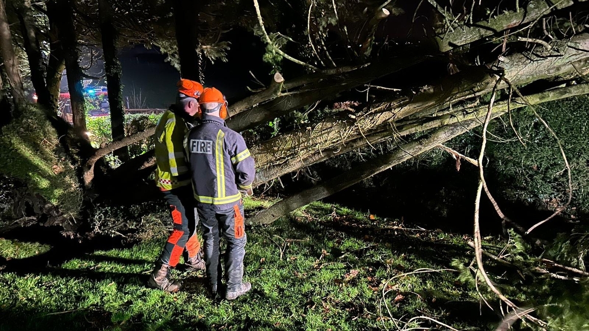 Over 235,000 premesis without power following Storm Isha