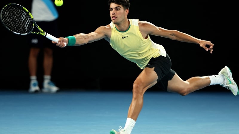 Carlos Alcaraz eased into the Australian Open quarter-finals