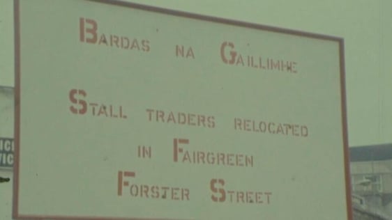 Street Traders at Eyre Square, Galway (1979)