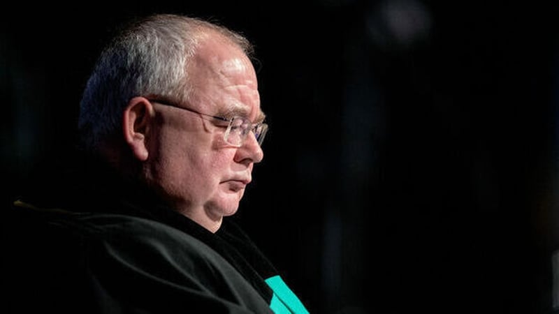 Former Ceann Comhairle Seán Ó Fearghaíl was among the Fianna Fáil TDs who spoke on the matter at the meeting this evening