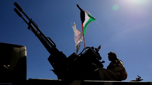 US and British warplanes, ships and submarines have responded to the Houthi attacks (File image)